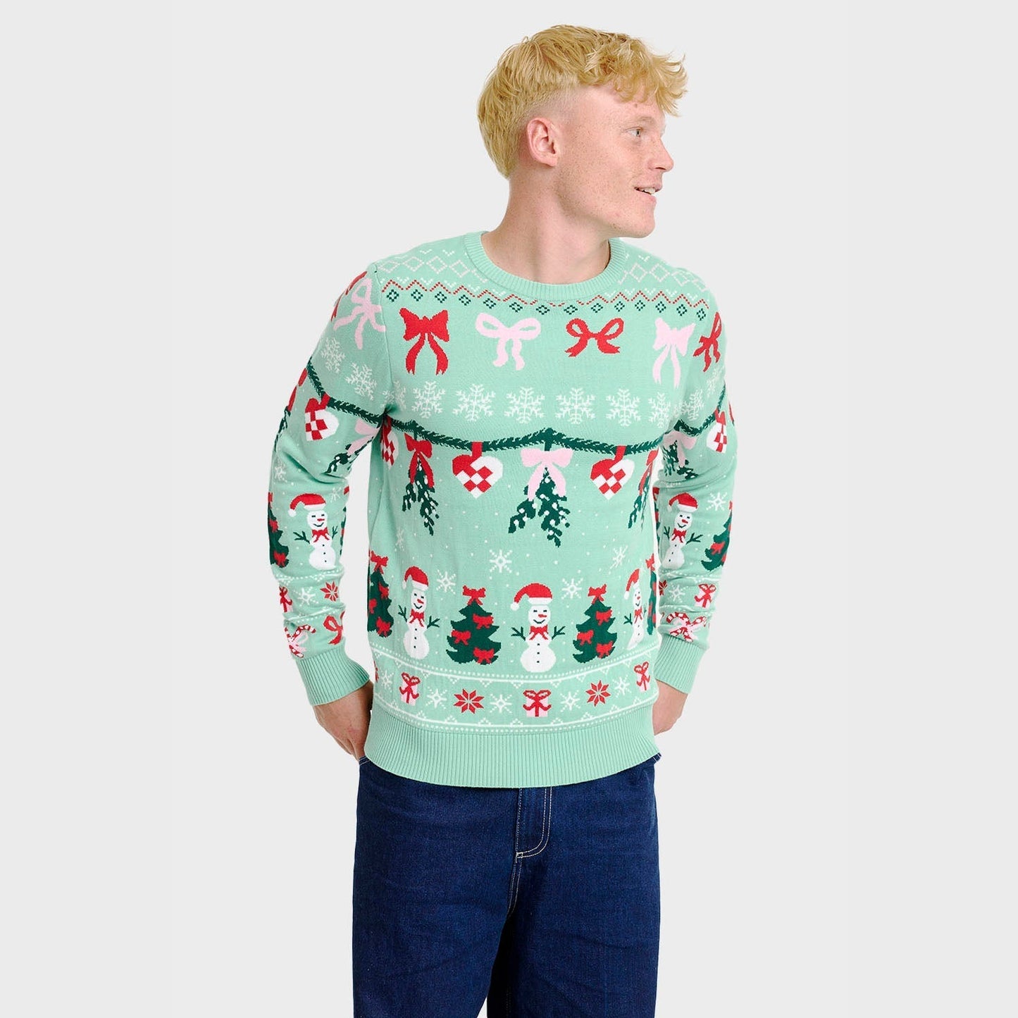 WW | Der gebundene Weihnachtspullover - Herren