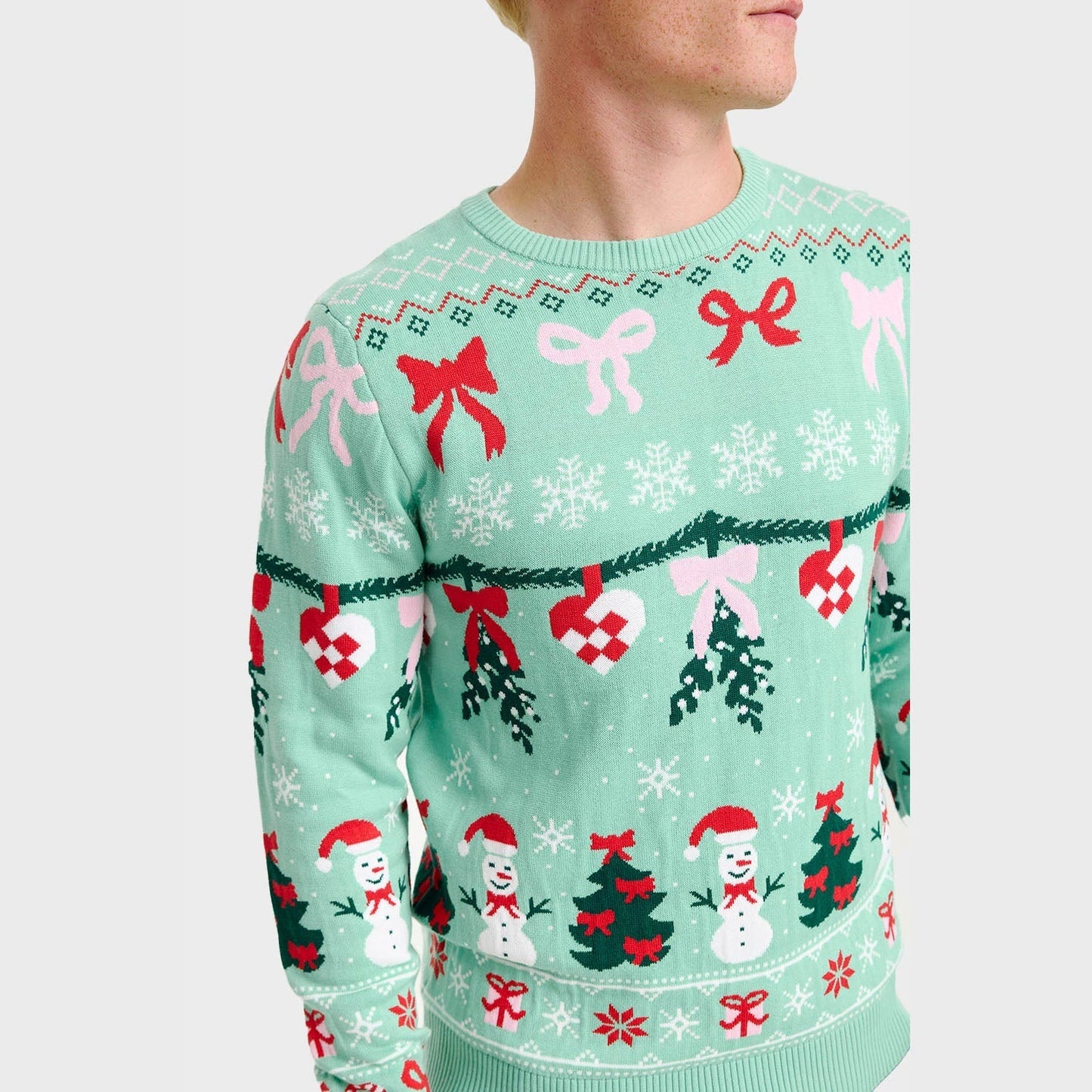 WW | Der gebundene Weihnachtspullover - Herren