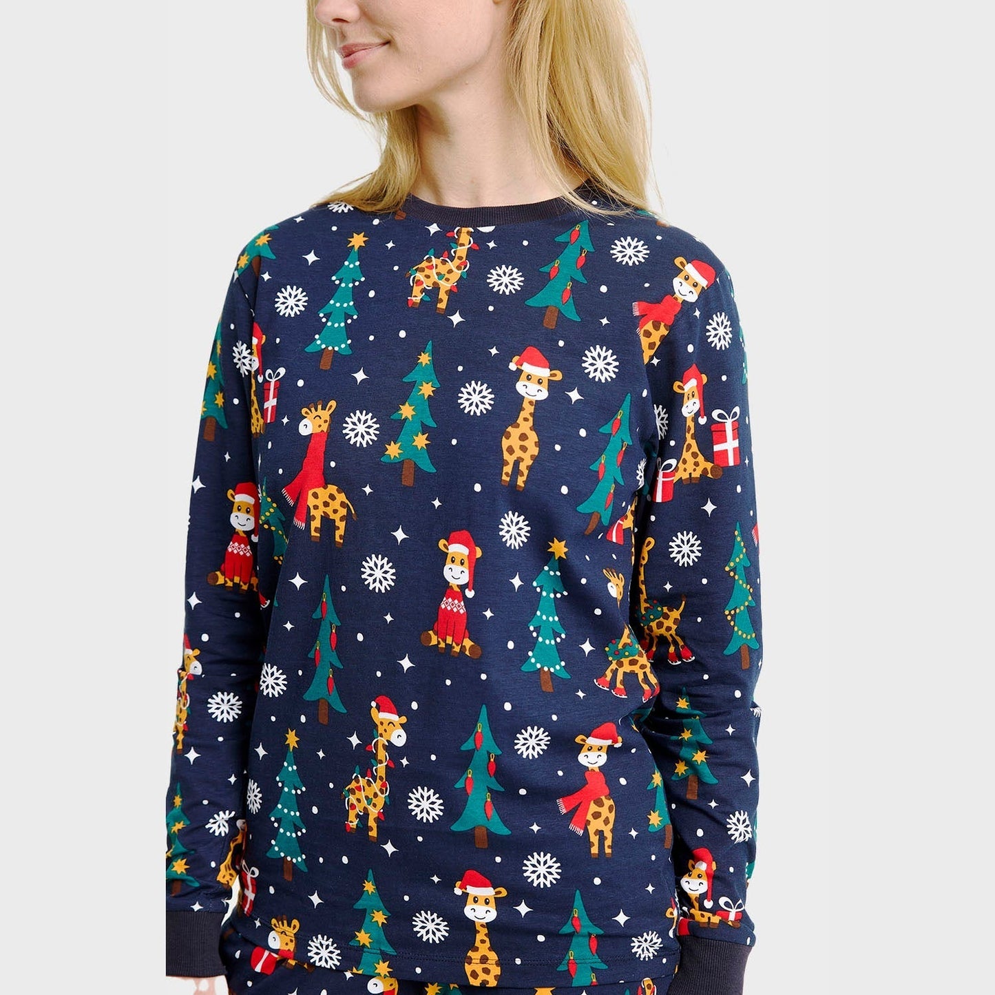 WW | Der Giraffen Weihnachts-Pyjama - Damen