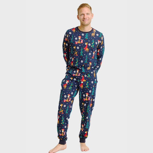 WW | Die Giraffen Weihnachts-Pyjama - Herren