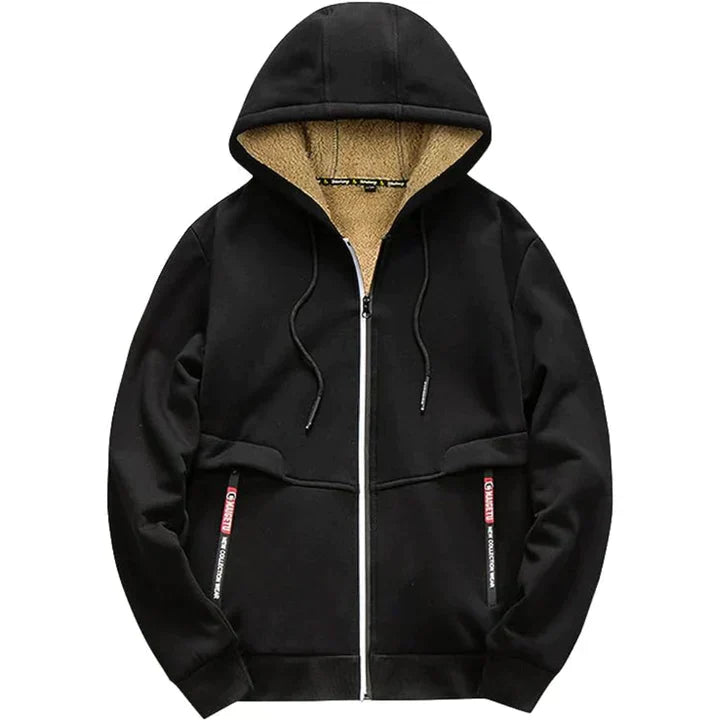 WW | Kapuzenpullover mit Reißverschluss aus Fleece