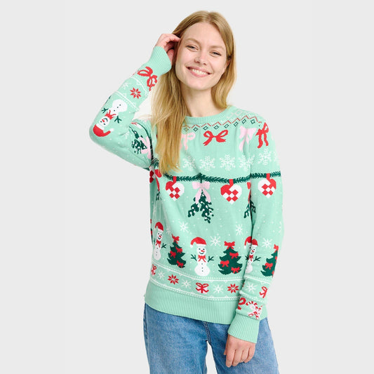 WW | Der gebundene Weihnachtspullover - Damen