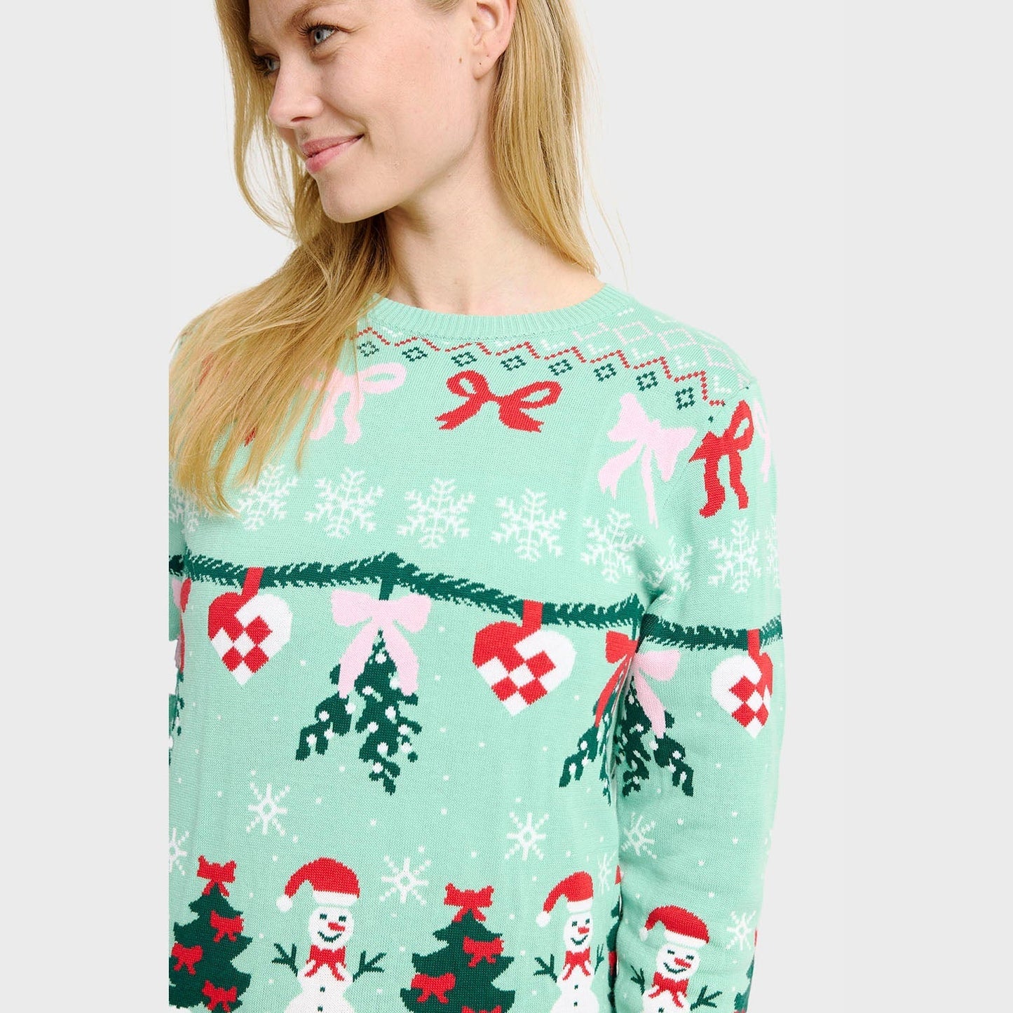 WW | Der gebundene Weihnachtspullover - Damen