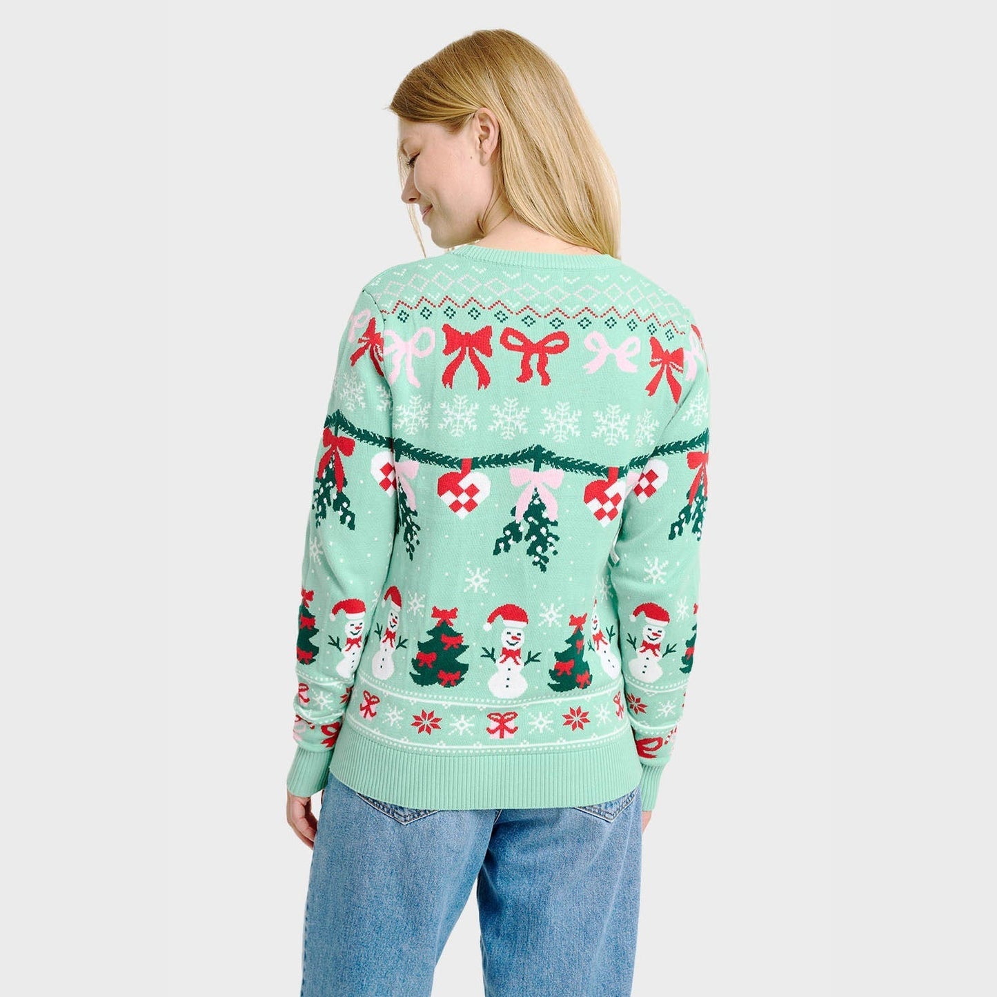 WW | Der gebundene Weihnachtspullover - Damen