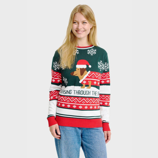 WW | Dashing Around Weihnachts-Pullover - Damen