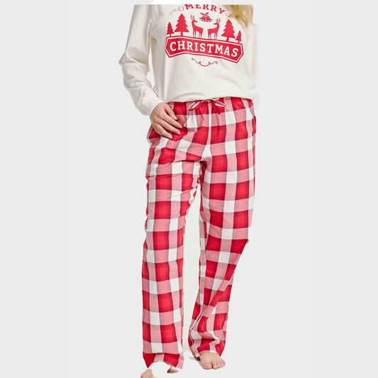 WW | Flanell Weihnachts hose - Damen