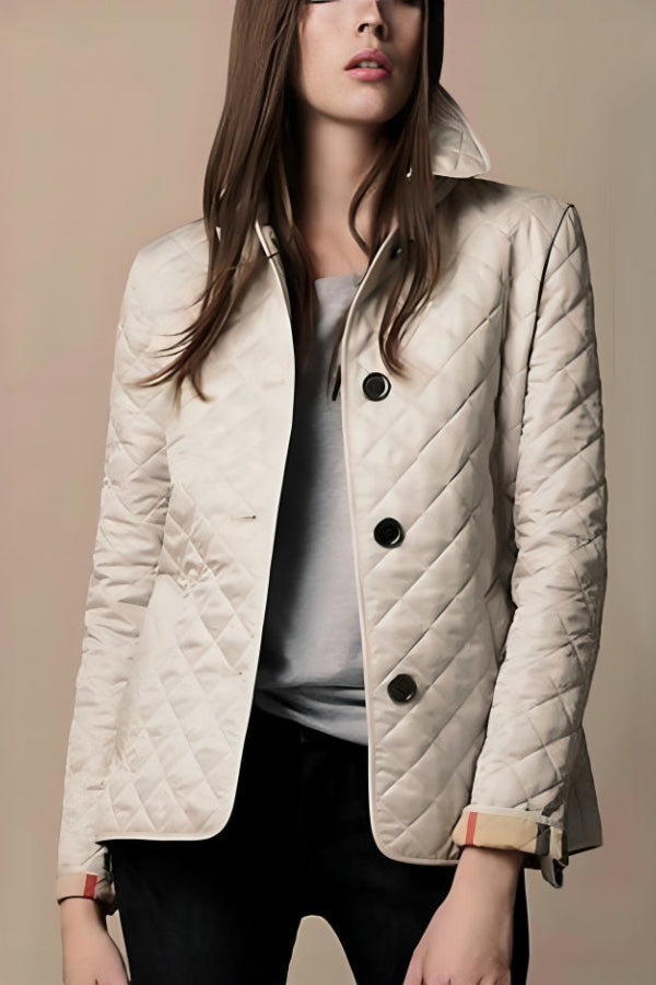 WW | Baumwollmix Slim Fit Jacke für Herbst und Winter