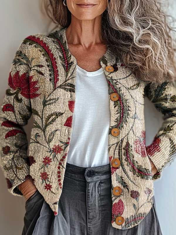 WW | Nature-Inspired Floral Jacket
