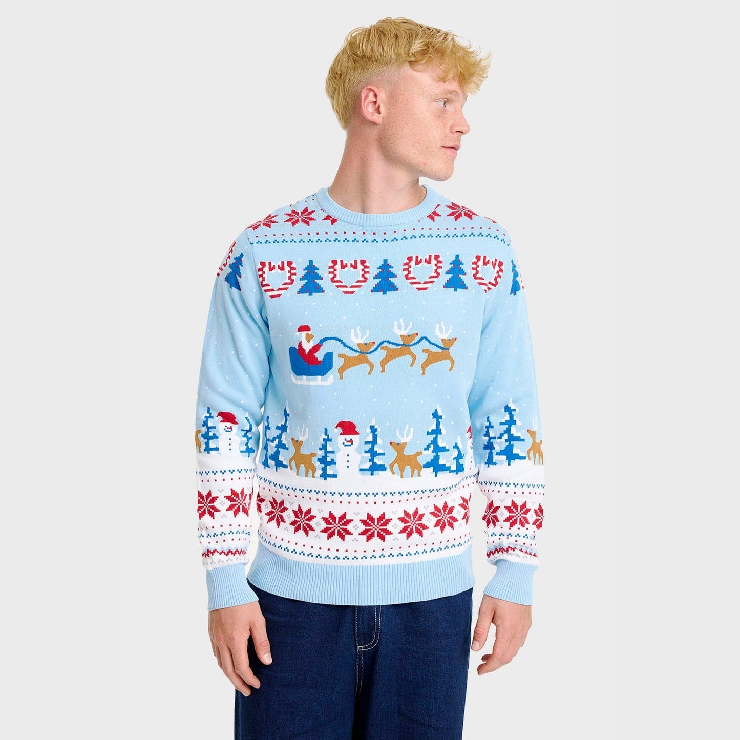 WW | Christmas Wonderland Weihnachts-Pullover - Herren