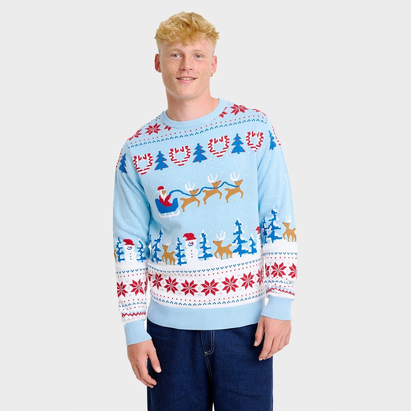 WW | Christmas Wonderland Weihnachts-Pullover - Herren