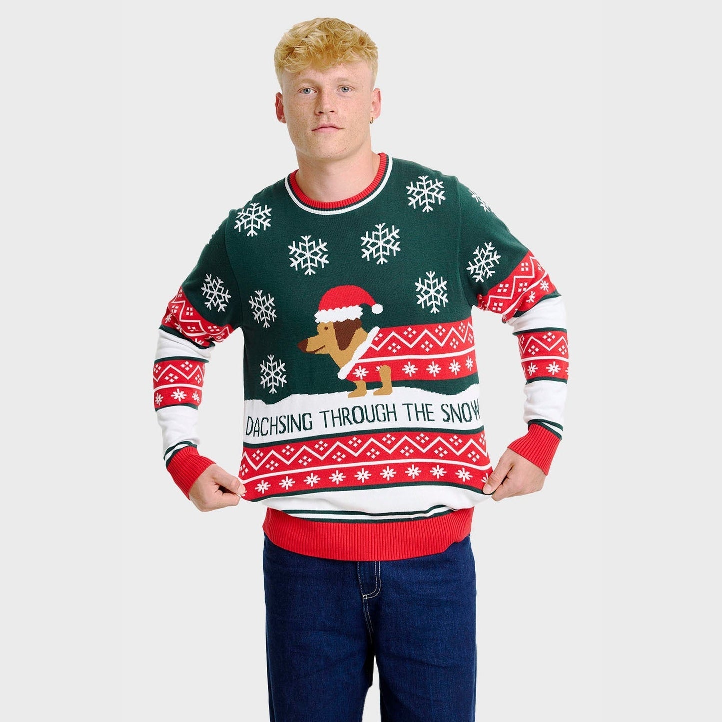 WW | Dashing Around Weihnachtspullover - Herren