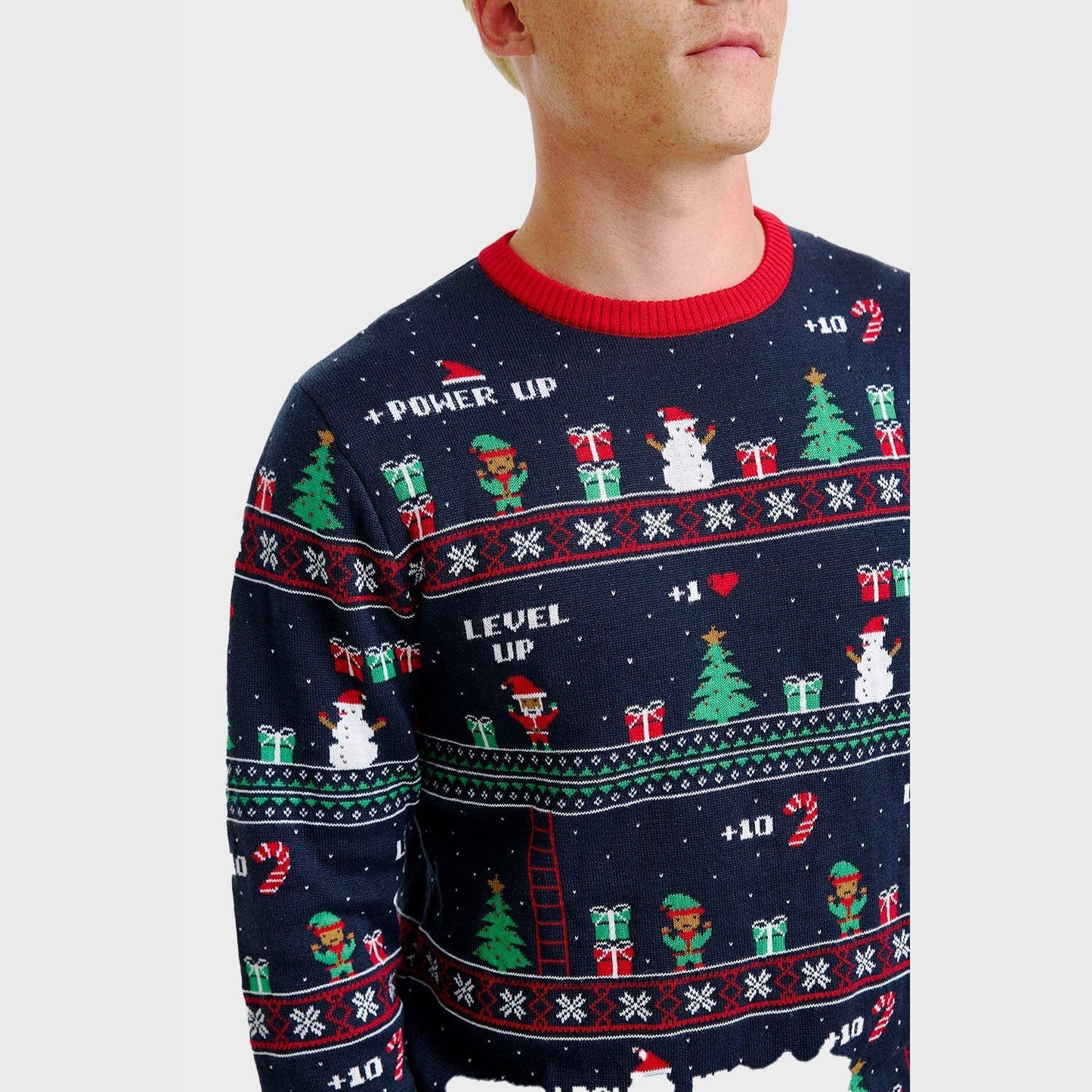 WW | Vintage Gaming Weihnachts-Pullover - Herren