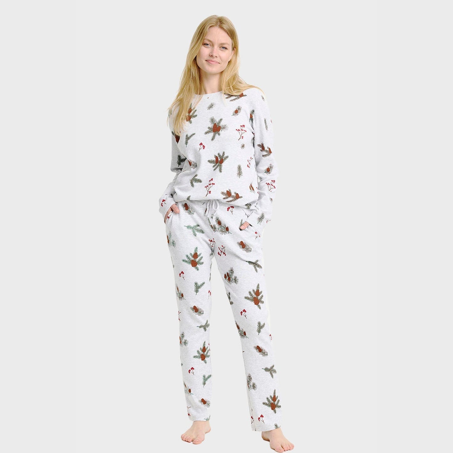 WW | Der gerippte Pyjama - Damen