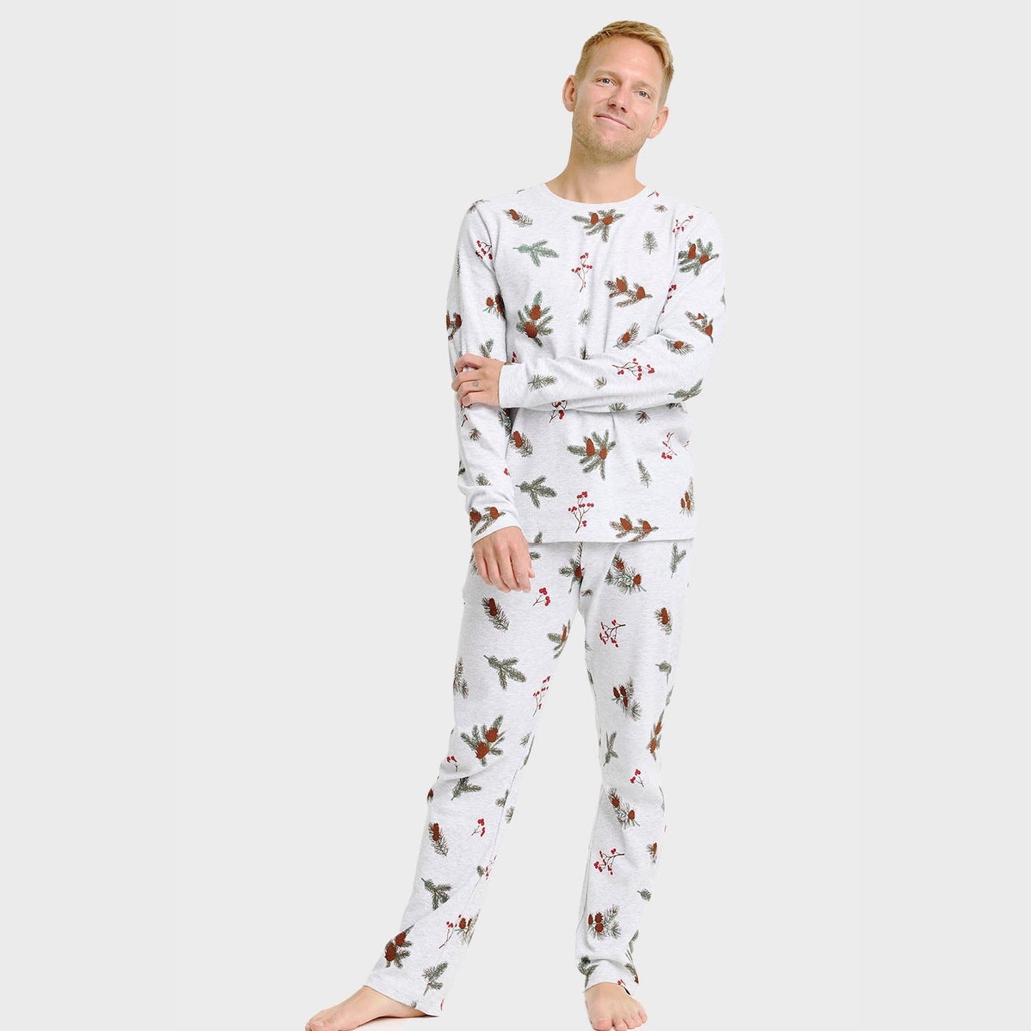 WW | Der gerippte Pyjama - Herren