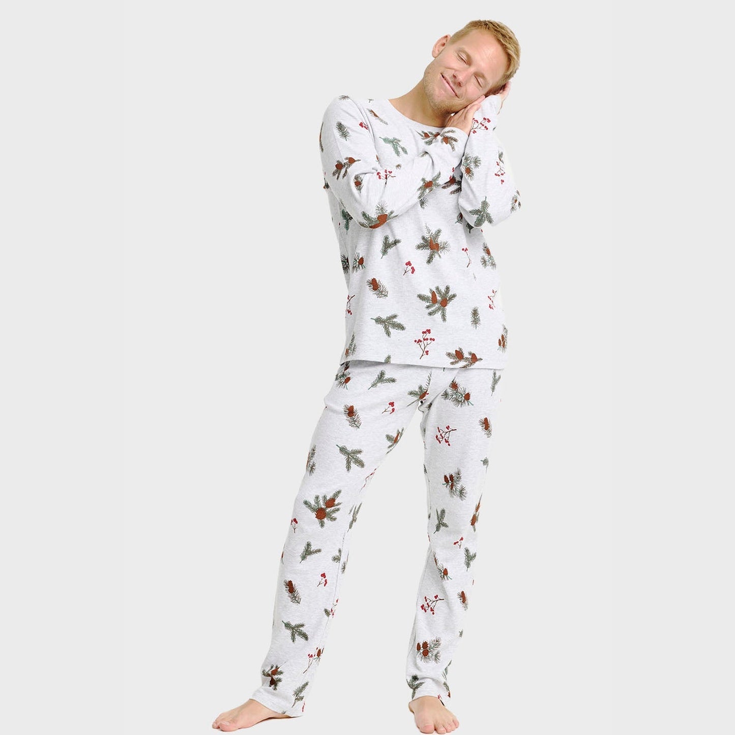 WW | Der gerippte Pyjama - Herren