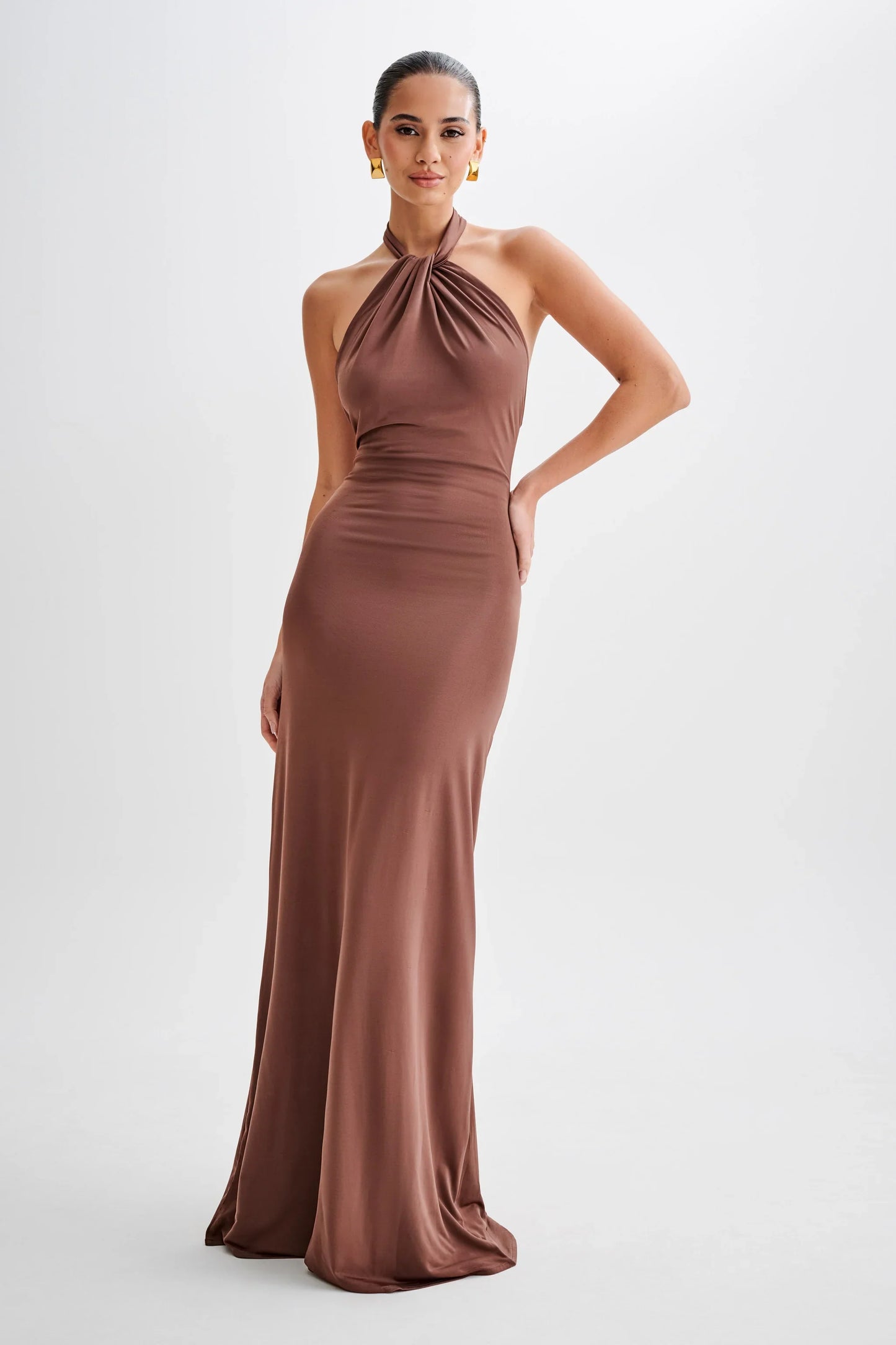 Jianna™ | Elegant Halter Neck Dress