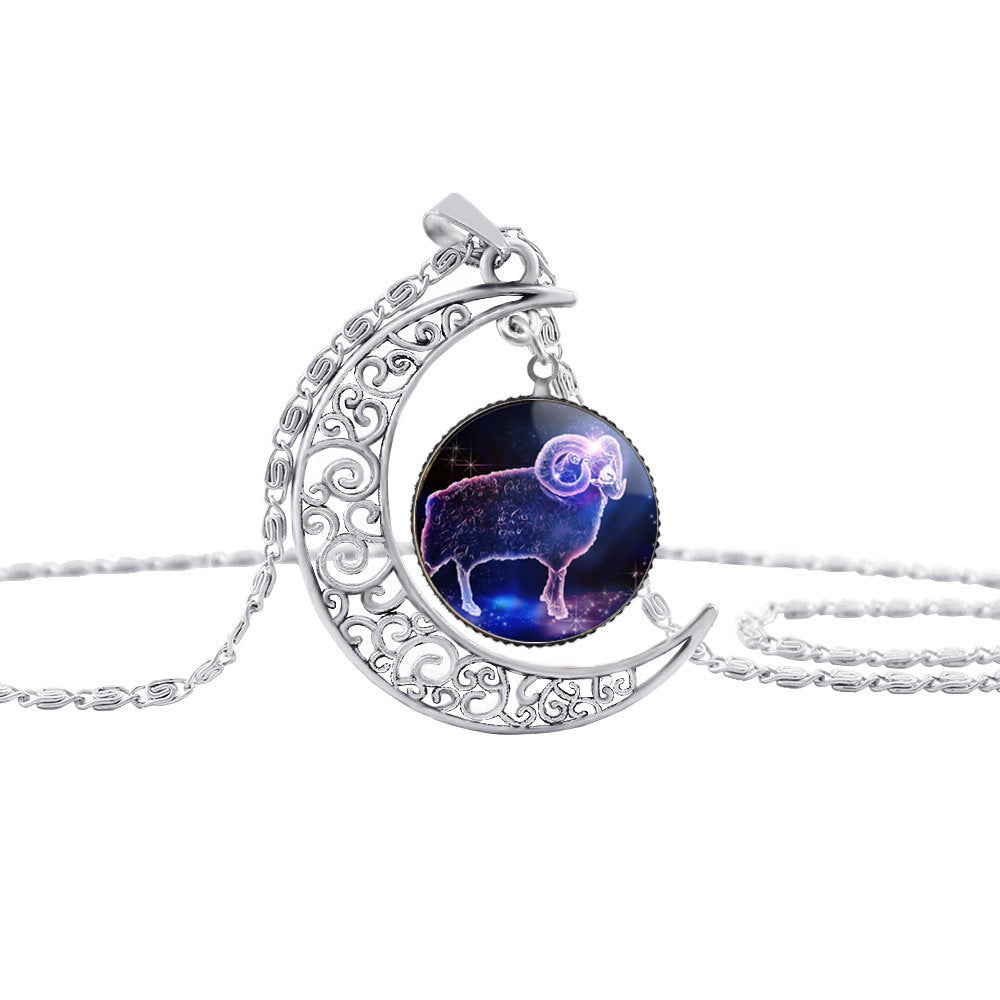 WW | Zodiac Moon Necklace