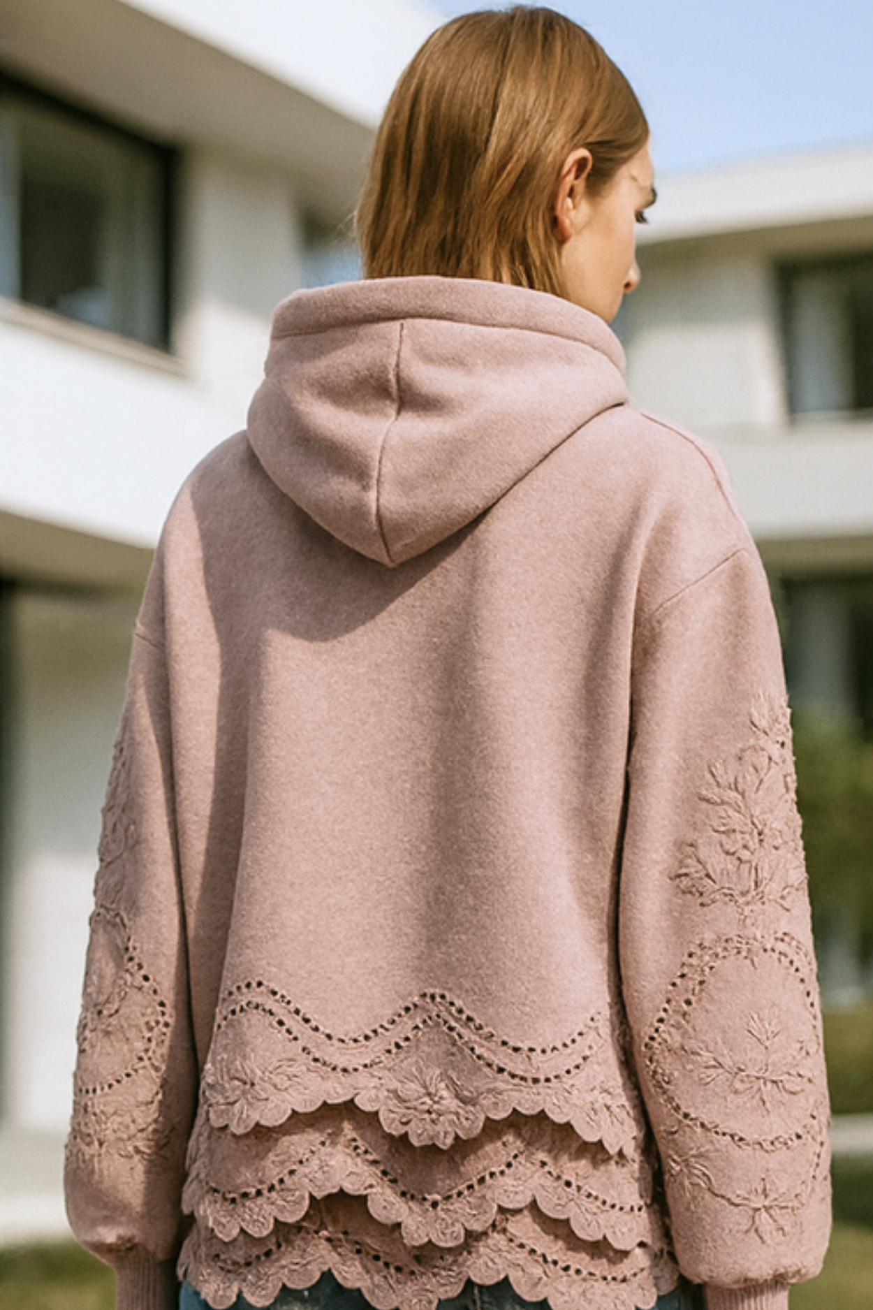 Lucia | Jumper with Lace Details