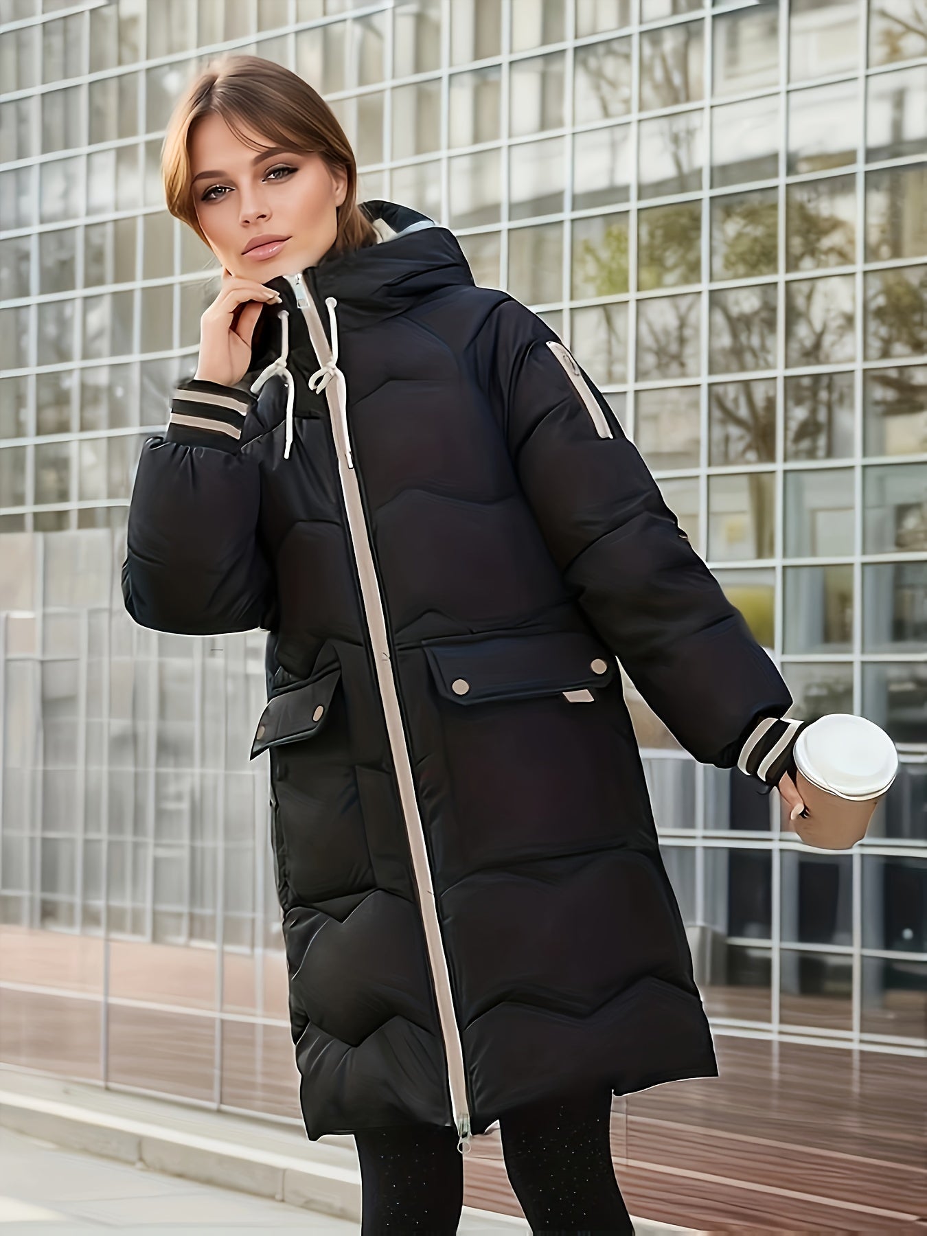 WW | Women's Hooded Winter Jacket - Perfect for Winter