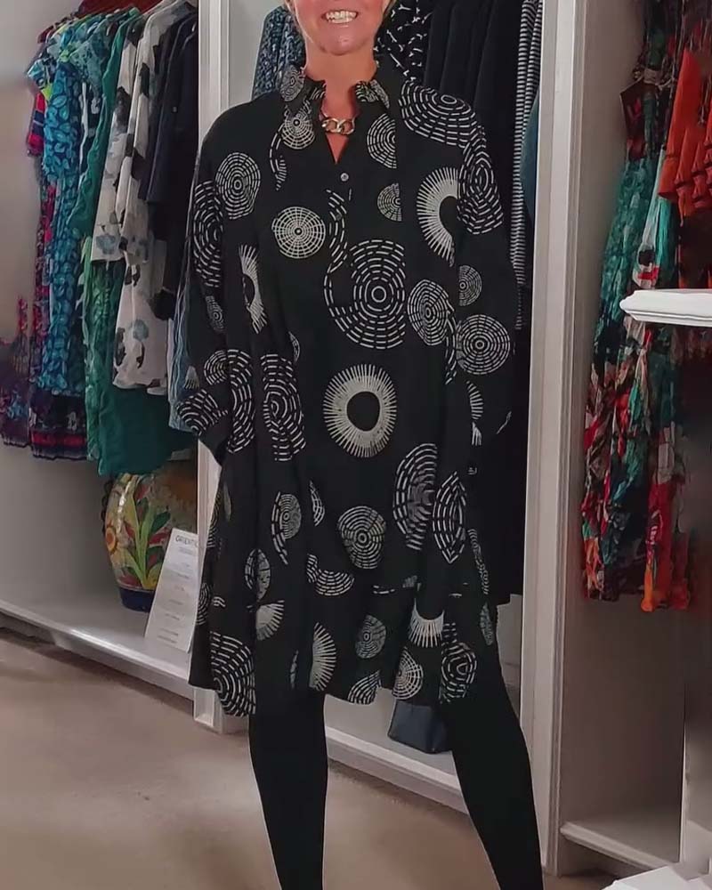 Alvaya™ | Geo-Chic Wrap Dress