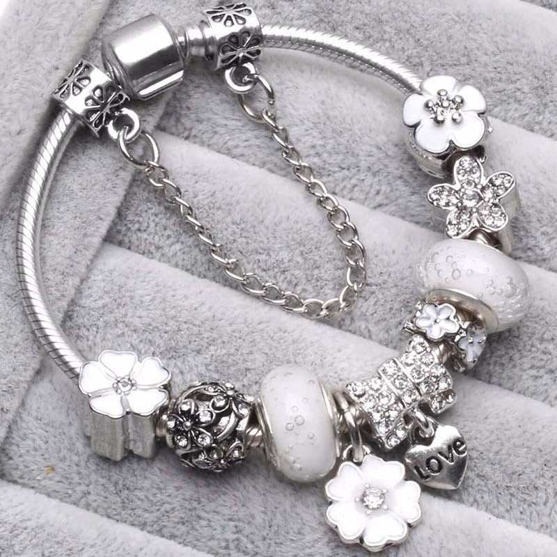 WW | Peach Blossom Charm Bracelet