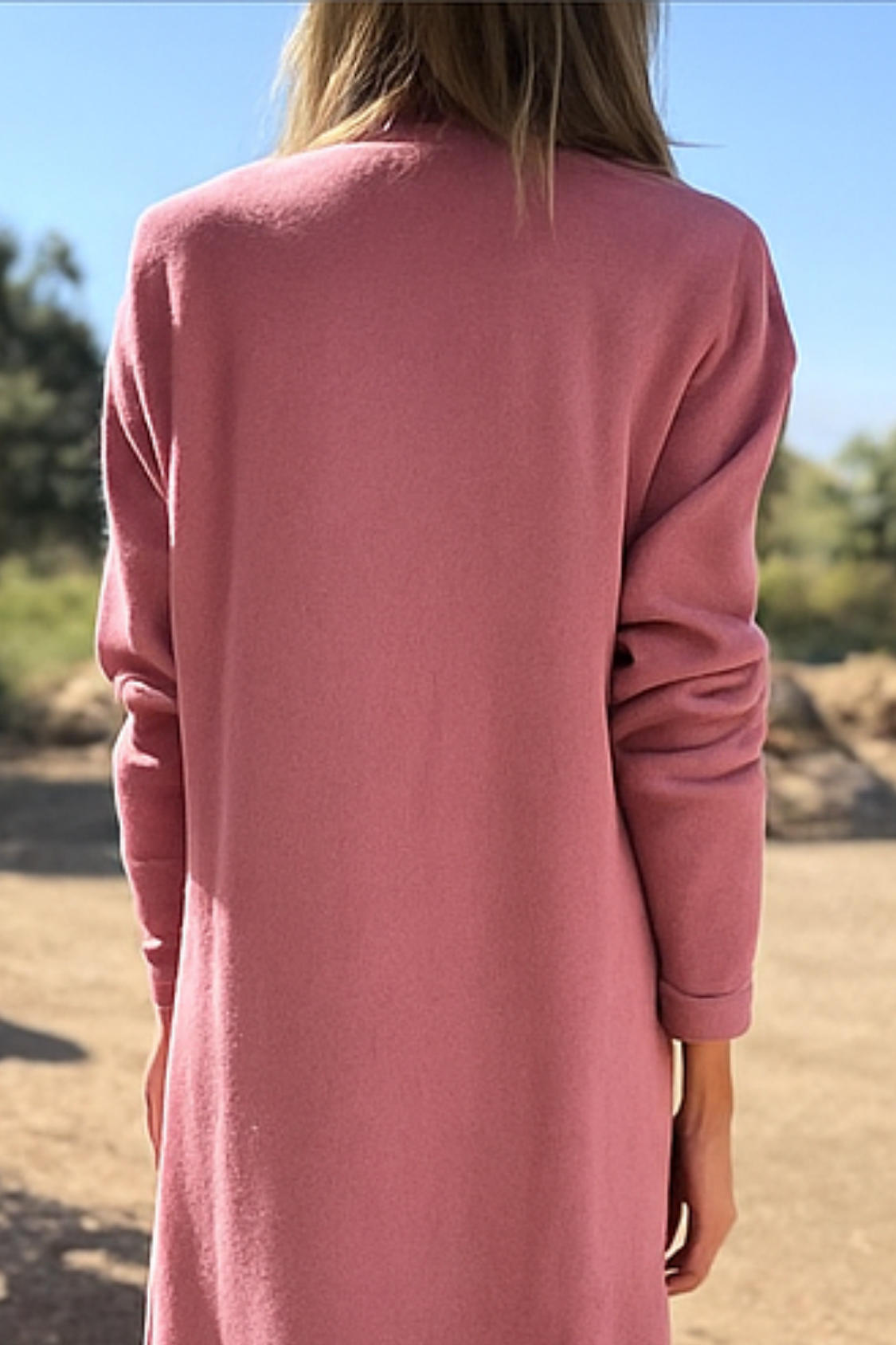 Nisha Langer Cardigan - Pink