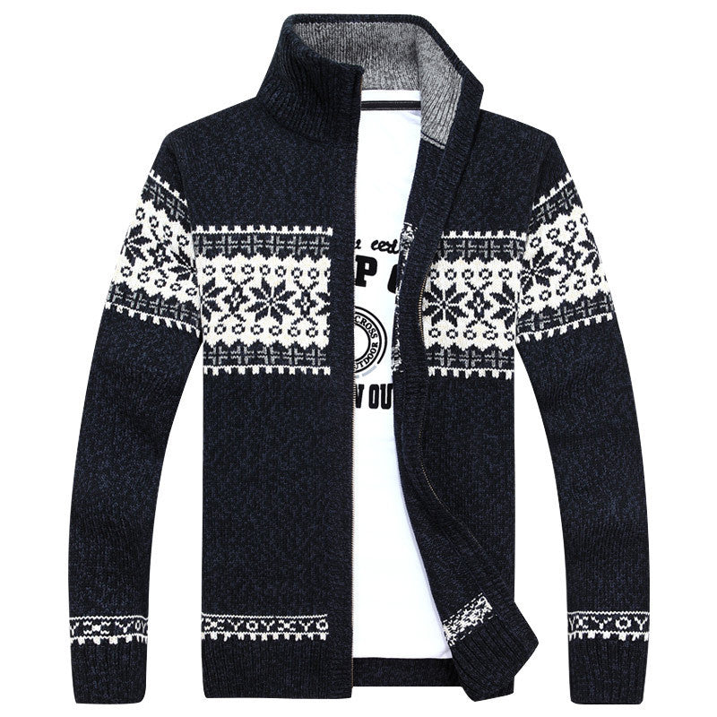 WW | Stylische Strickjacke mit Reißverschluss für Männer