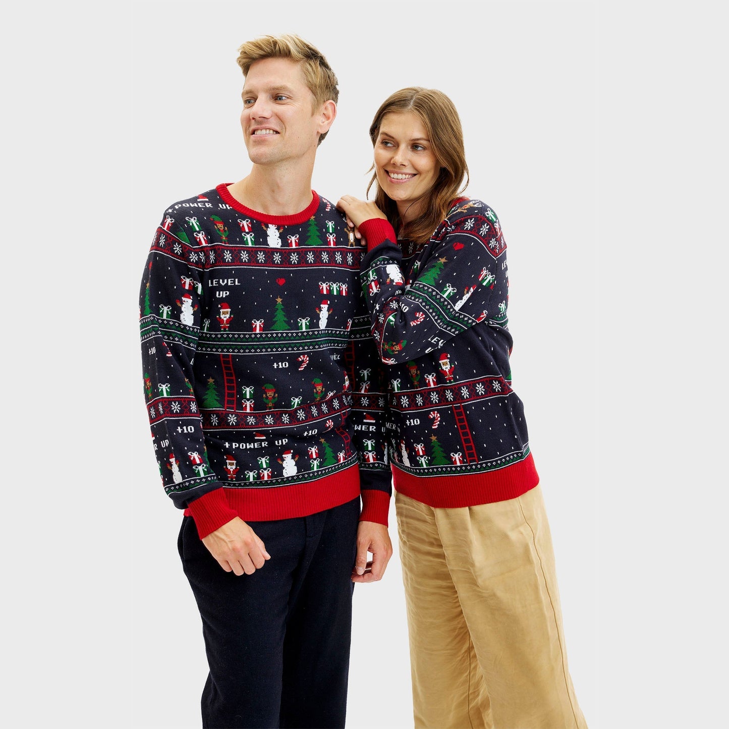 WW | Vintage Gamer Weihnachtspullover - Herren