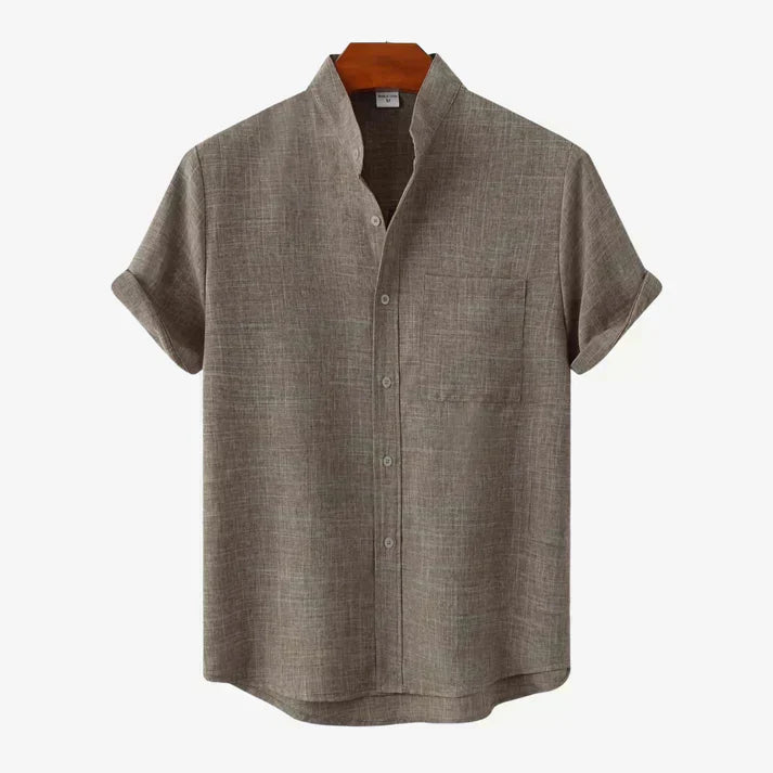 WW | Luxurious Linen Short Sleeve Shirt