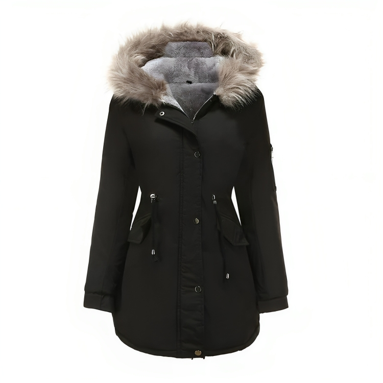 WW | Winterparka Mit Veganfell Für Damen - Ideal für Winter