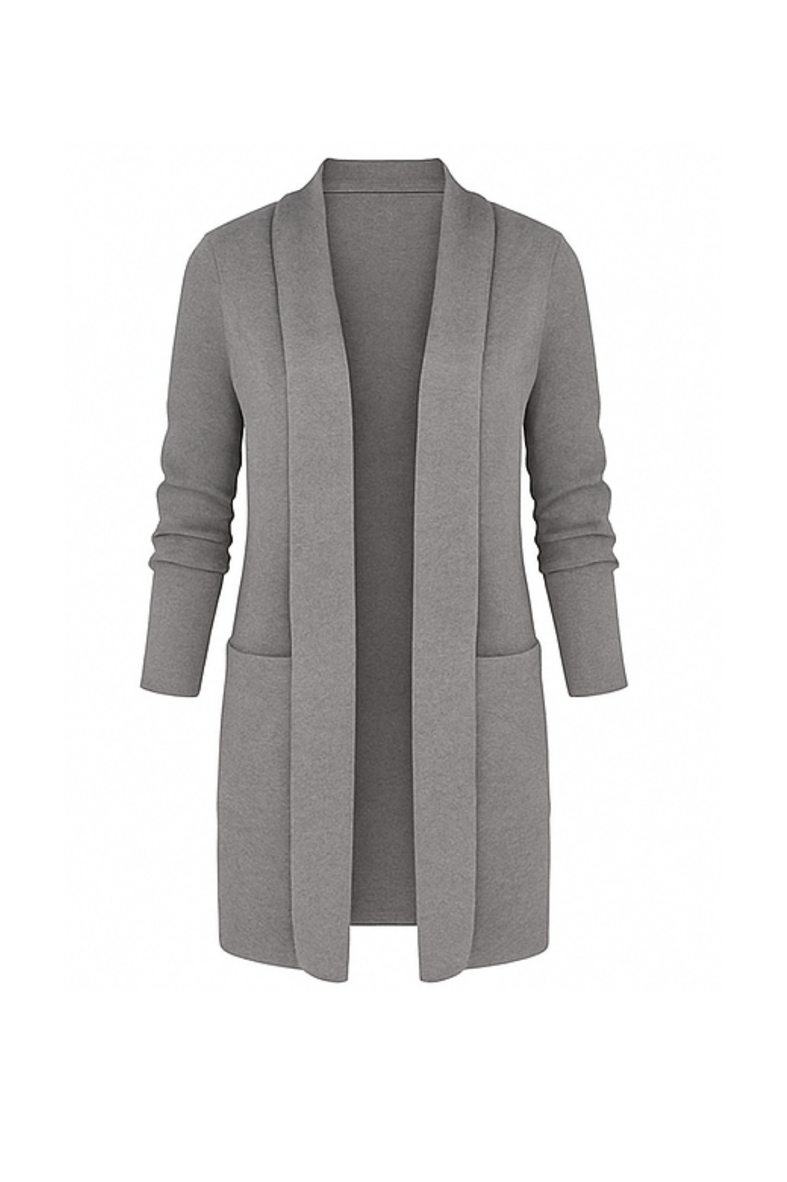Nisha Long Cardigan - Grey