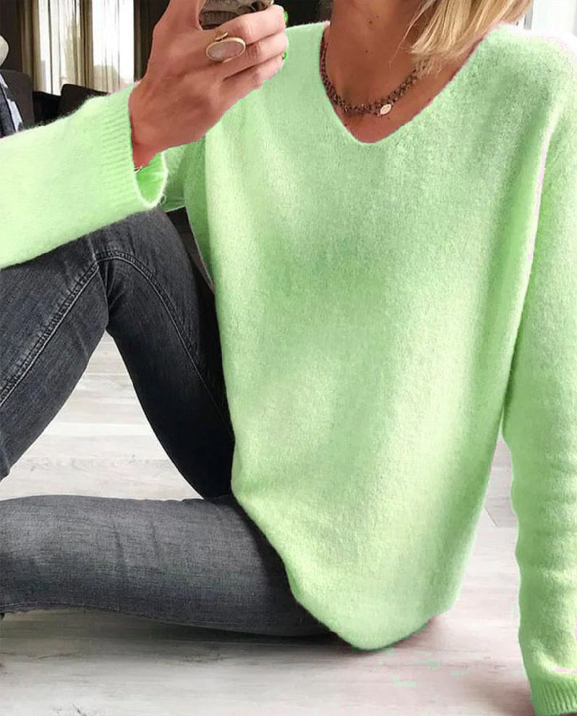 WW | Easy Long-Sleeved Jumper