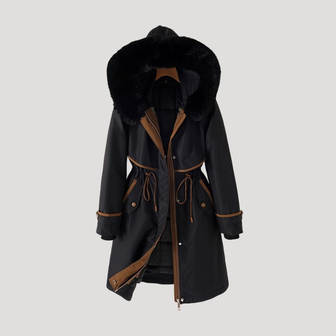 WW | Women's Long Faux Fur Winter Parka Waterproof