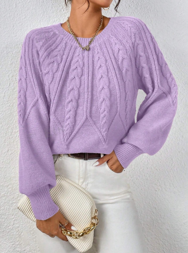 WW | Kabelstrickpullover