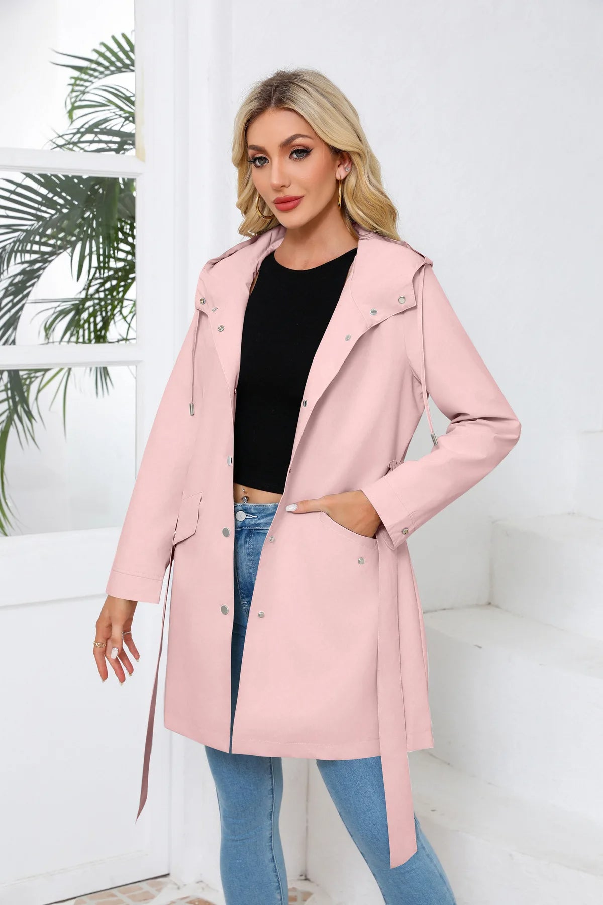 WW | Kapuzenjacke für Frauen mit Warmer Fütterung