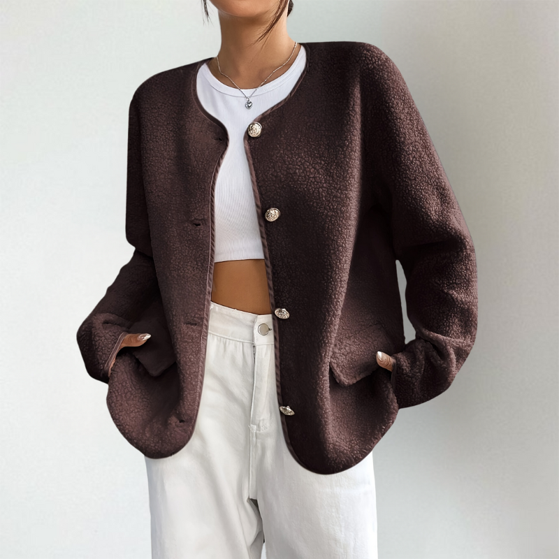 WW | Cozy knitted cardigan with open front