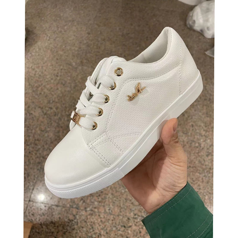WW Damen-Sneaker: Flache, atmungsaktive Schnürschuhe für Mädchen"