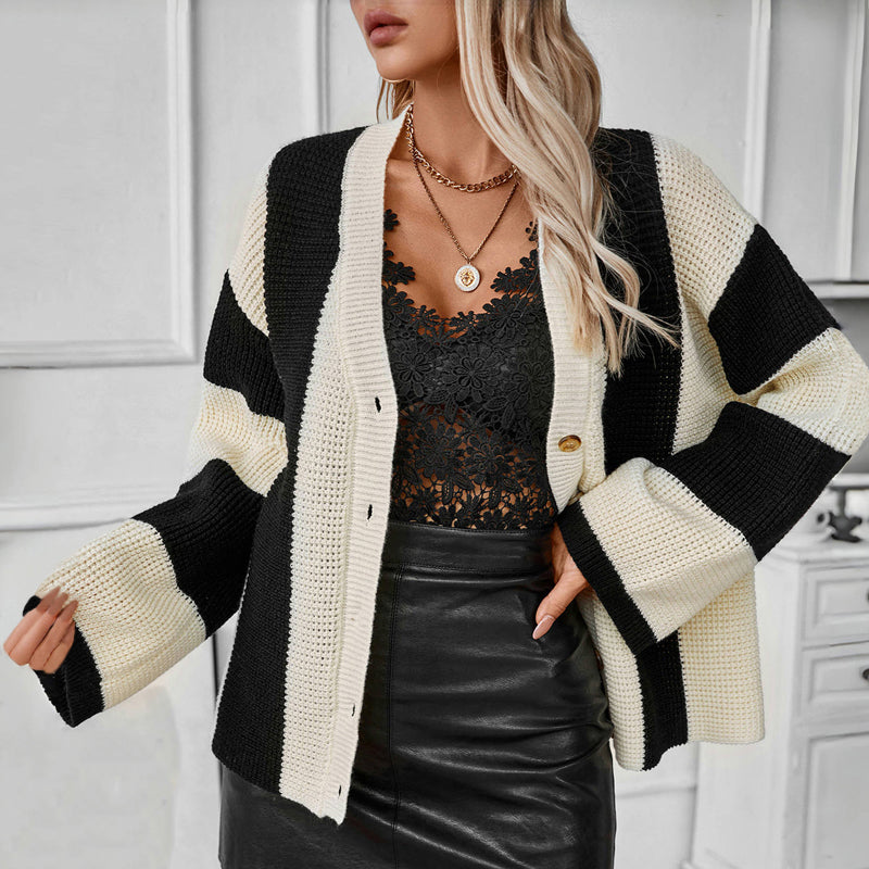 WW | Lässige Strickjacke Aus Weichem Material