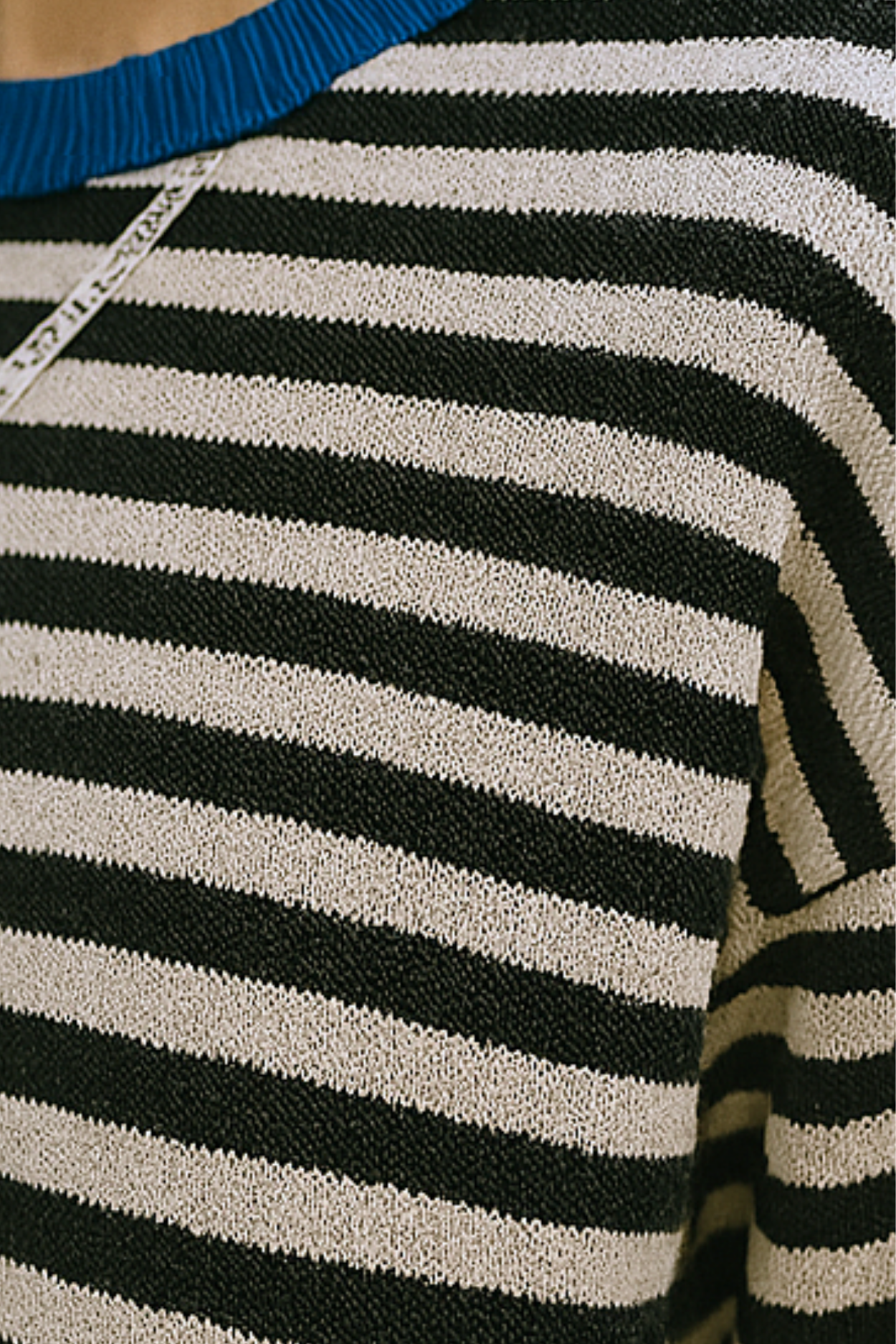 Dahlia Striped Cotton Jumper