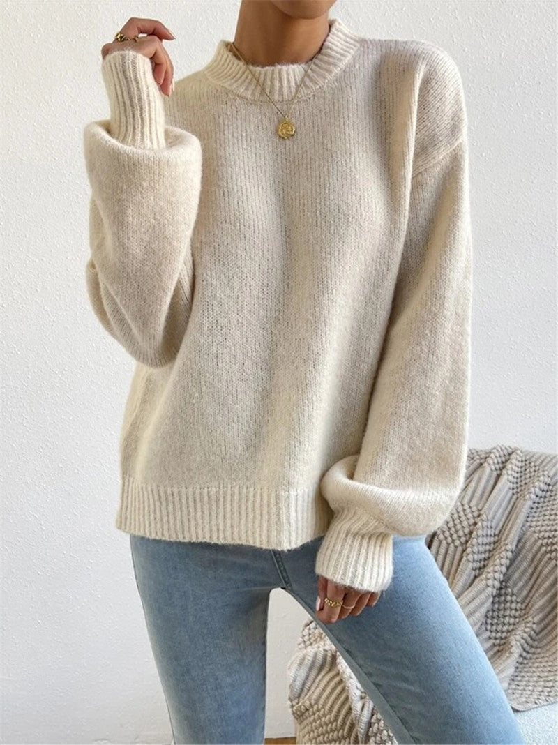 WW | Schicke Herbstpullover mit langen Ärmeln für Frauen