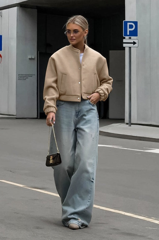 WW | Woll Stehkragenjacke