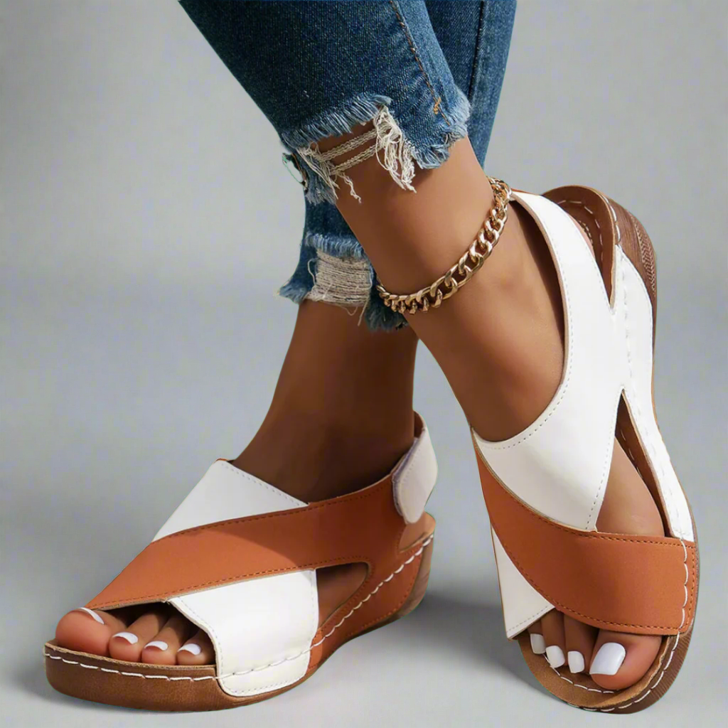Svea™ | Handmade Wedge Sandals