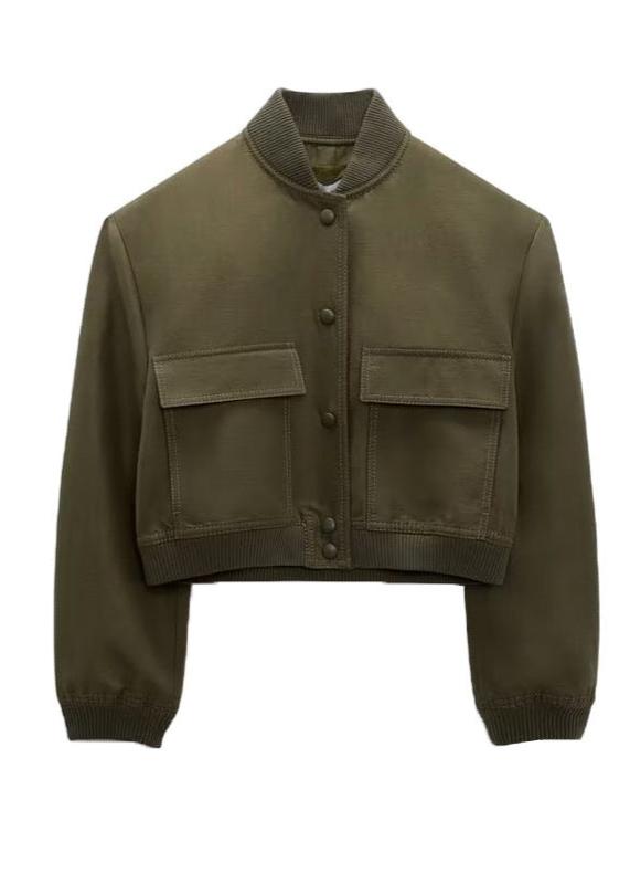 WW | Utility Baseballjacke - Olivgrün