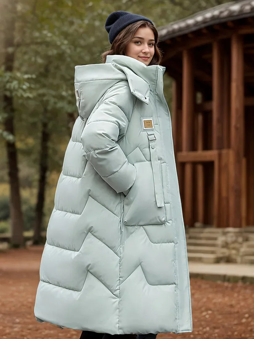 WW | Warm Fleece Parka Winter Jacket with Hood for Women - Perfect for Winter Activities