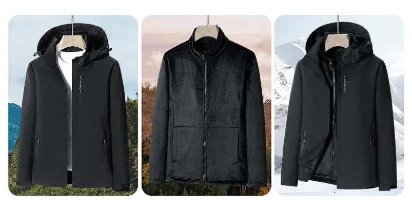 WW | Heavy 3-in-1 Windbreaker Jacket