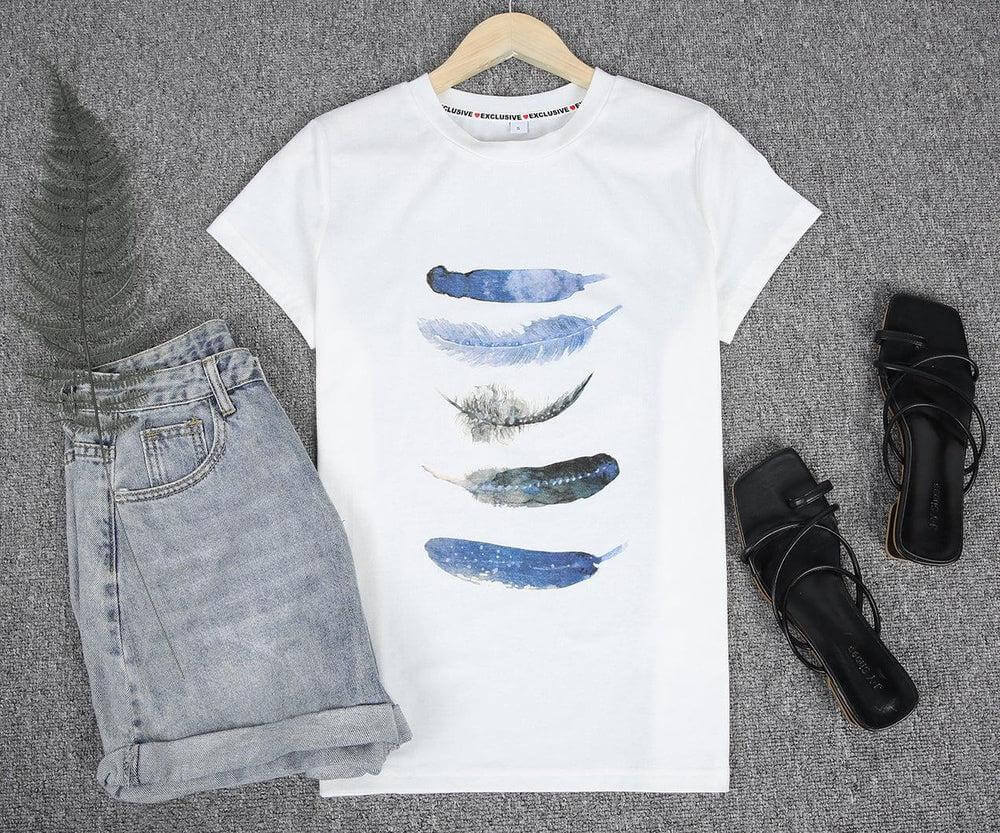 WW | Feather Short Sleeve T-Shirt