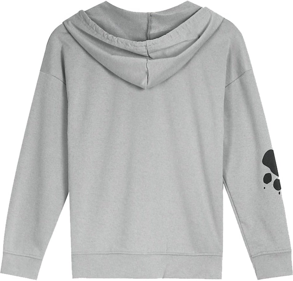 WW | Pocketless Grey Sweatshirt with Animal Print