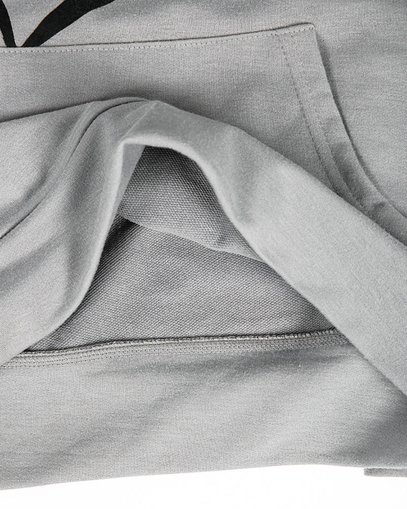 WW | Pocketless Grey Sweatshirt with Animal Print