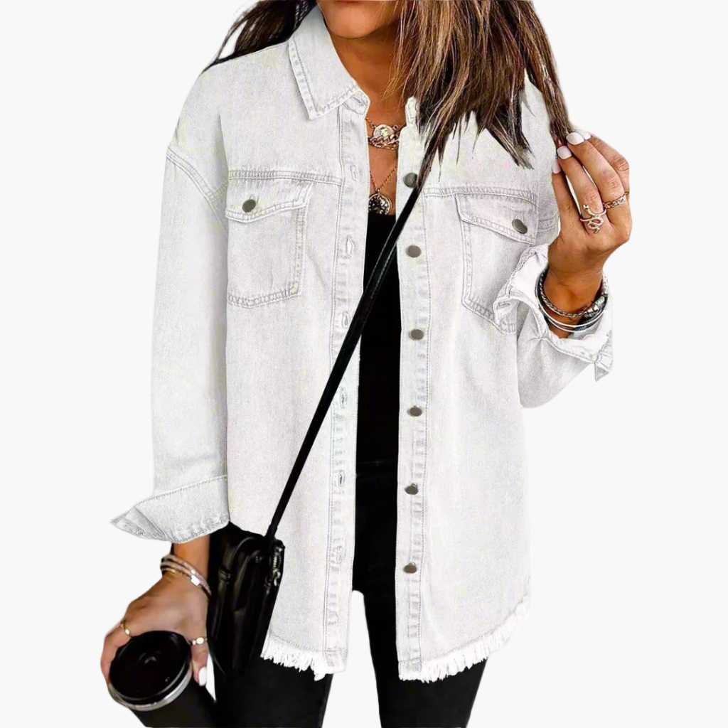 WW | Jeansjacke im lässigen Vintage-Stil - Perfekt für Freizeit und Alltag