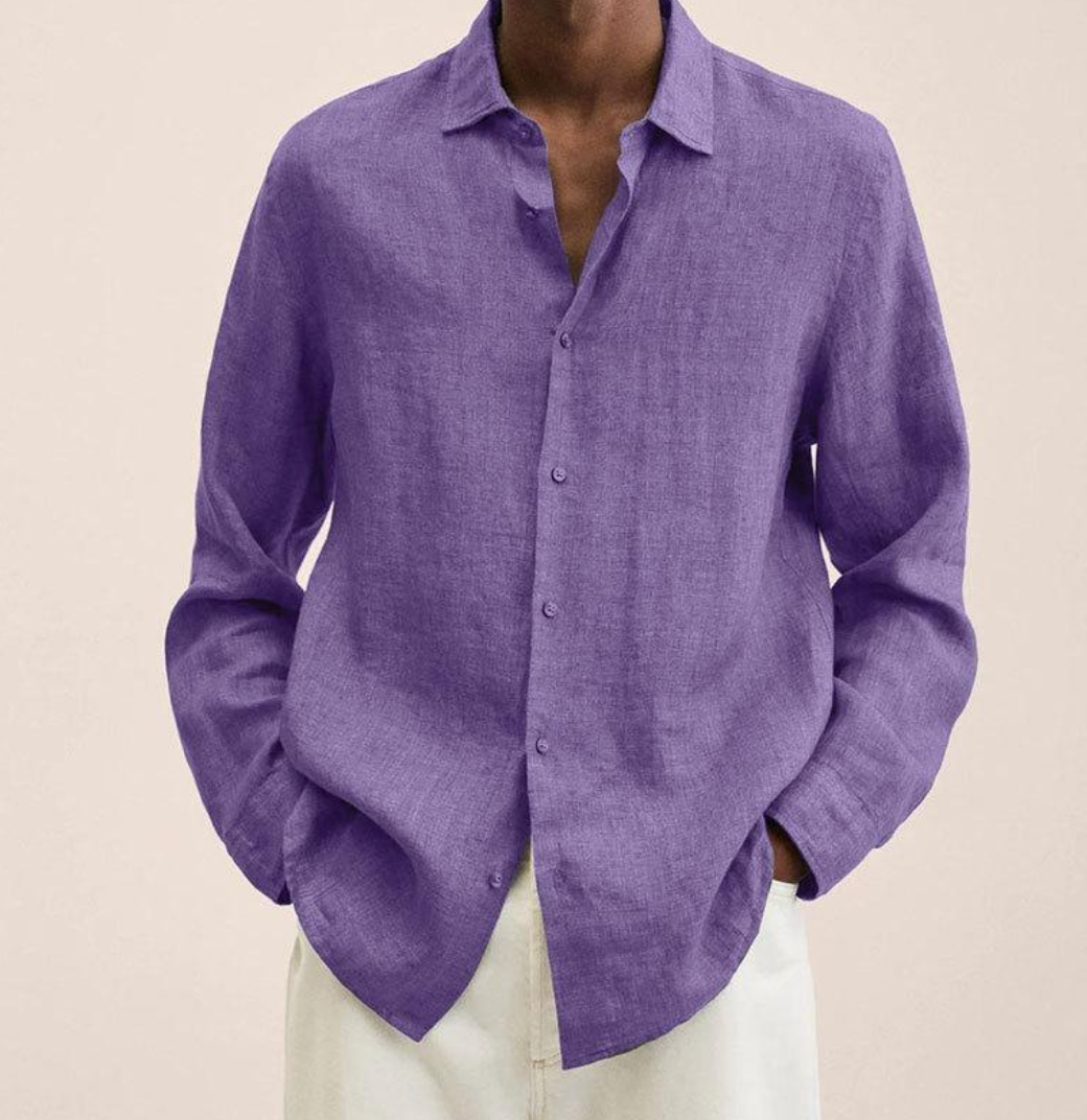 WW | Men's Linen Shirt Stylish Summer Shirt For Men